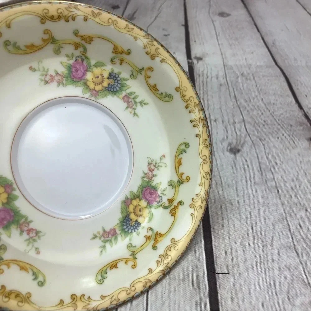 vintage Mimi by NORITAKE saucer